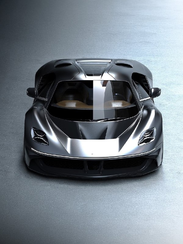 Garagistiandco GP1Полностью карбоновый гиперкар с атмосферным двигателем V12 мощ