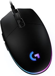 Logitech G G203 LIGHTSYNC Ratón Gaming Negro, 6 Botones Programables