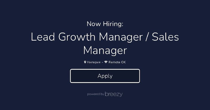 Lead Growth Manager / Sales Manager at LATOKEN