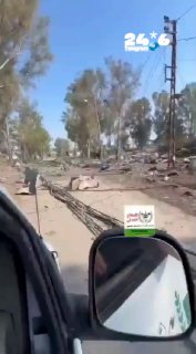 🇮🇱 התקיפה על נבטיה אל-פוקא בלילה גרמה להרס של מרכז המכיל חנות למוצרים חקלאיים וכן חנויות מסחריות ומסעדה. ـ.