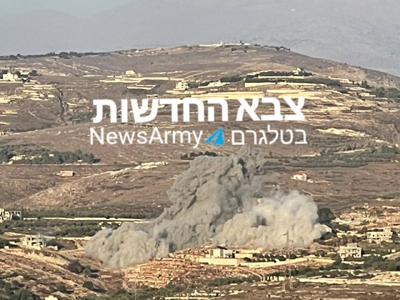 Attack in Bnei Hayan in southern Lebanon