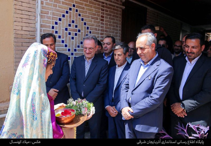 تایسیز آذربایجان: گزارش تصویری/ حضور استاندار آذربایجان شرقی در آیین افتتاح پروژه‌ هتل بوتیک جوان تبریز به مناسبت هفته دولتhttps://t.me/ha