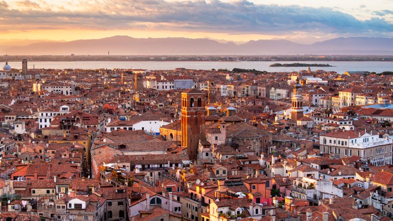 The soul of VeniceAerial view of Venice, Italy (© Clement Leonard/Getty Images)