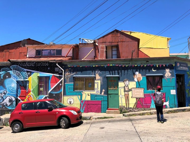 【智利】臨海的壁畫之城－瓦爾帕萊索Valparaiso
