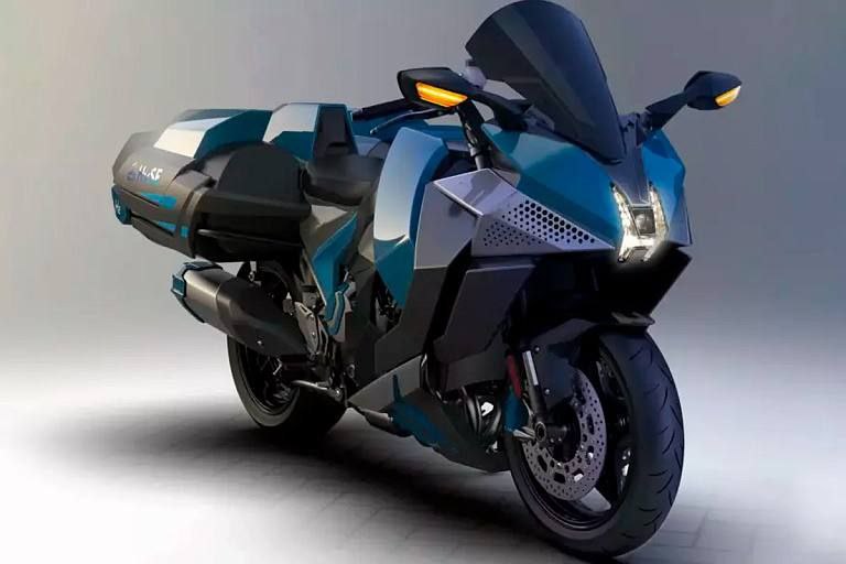 Kawasaki показала водородный мотоцикл Ninja H2 SX