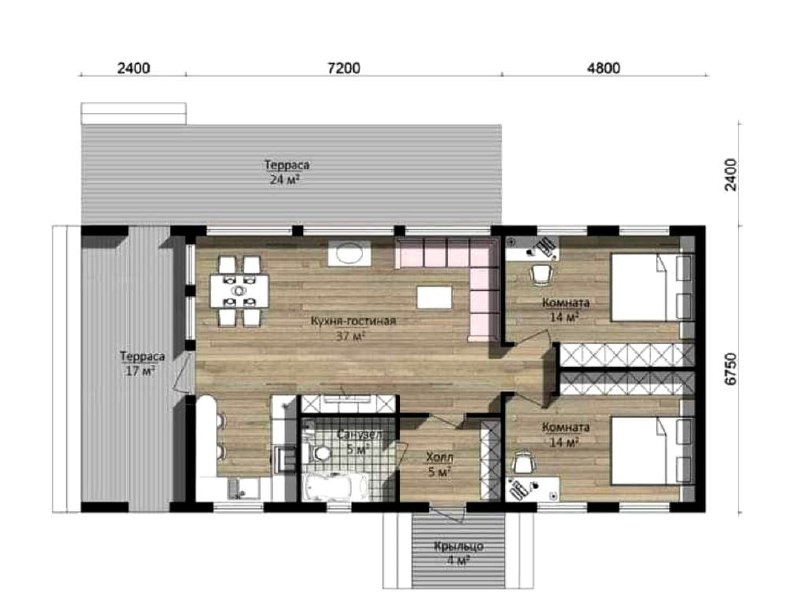 Планировка небольшого дома. Общая площадь 81 кв. м. Дизайн и ремонт Please open Telegram to view this post VIEW IN TELEGRAM - изображение 3 - telegram, view, планировка