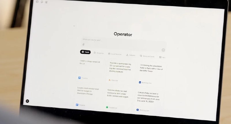OpenAI 擴展 AI 助理 Operator 服務至多國 ChatGPT Pro 用戶