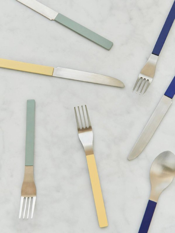 Набор столовых приборов MVS красивого синего оттенка. Такой набор сочетает в себе минималистичную эстетику и функциональность. Эти приборы можно ис... - изображение 5 - набор, telegram, view