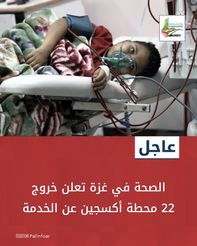 الصحة في غزة تحذر من توقف محطات أكسجين بسبب نقص قطع الغيار