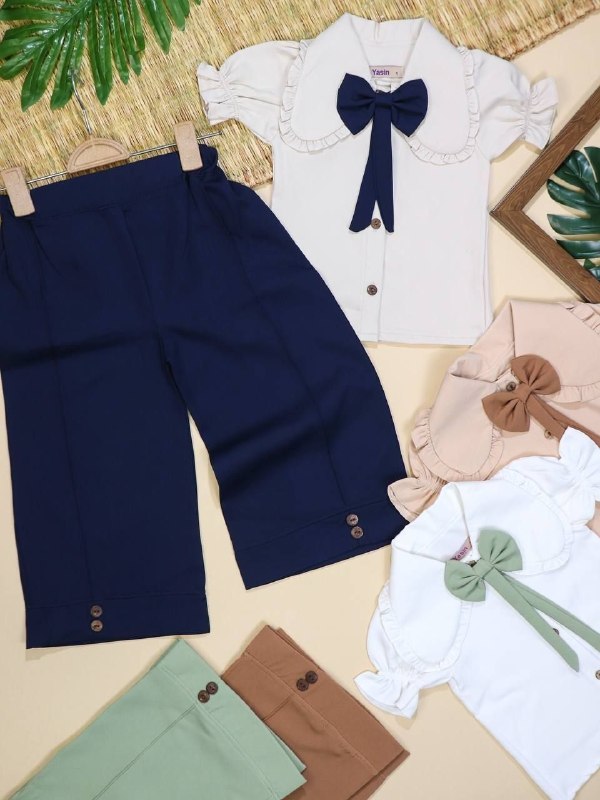 پخش بچگانه نی نی ناز👫: 📍شومیز و شلوار بگ 🧵 پارچه مازراتی 💯تضمین کیفیت ✂️ سایزبندی۴۰/۴۵/۵۰۵۵/۶۰/۶۵🎰کدکالا۱۹۴۱💰 قیمت۷۸۹۰۰۰تومان