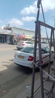 The occupation forces, supported by a military bulldozer, attack the city of Qalqilya again.