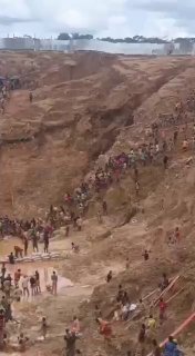 מכרה הזהב התמוטט במערב הרפובליקה המרכז אפריקאית. לפחות 107 בני אדם מתו.
