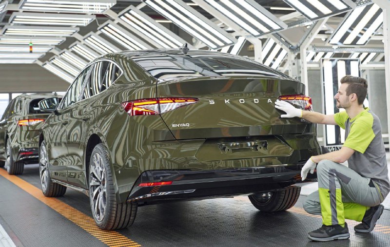 Skoda начала производство обновленного Enyaq 3