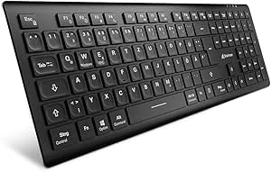 Sharkoon OfficePal K30W Schwarz Drahtlose Tastatur