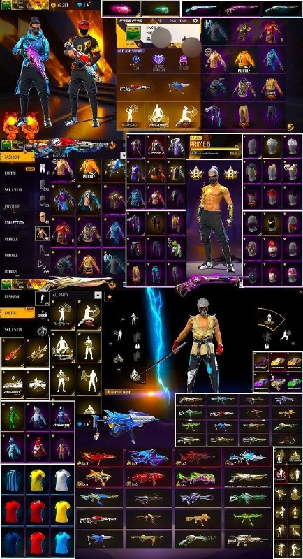 دنیای اکانت فری فایر freefire: 47800. Gh