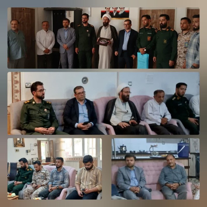 کانال خبری لالجین: 🔄 دیدار با آزادهٔ سرافراز، جناب آقای علی میرزا شاه محمدی پاشا📅 به گزارش روابط عمومی حوزه بسیج امام جواد علیه السلام امرو