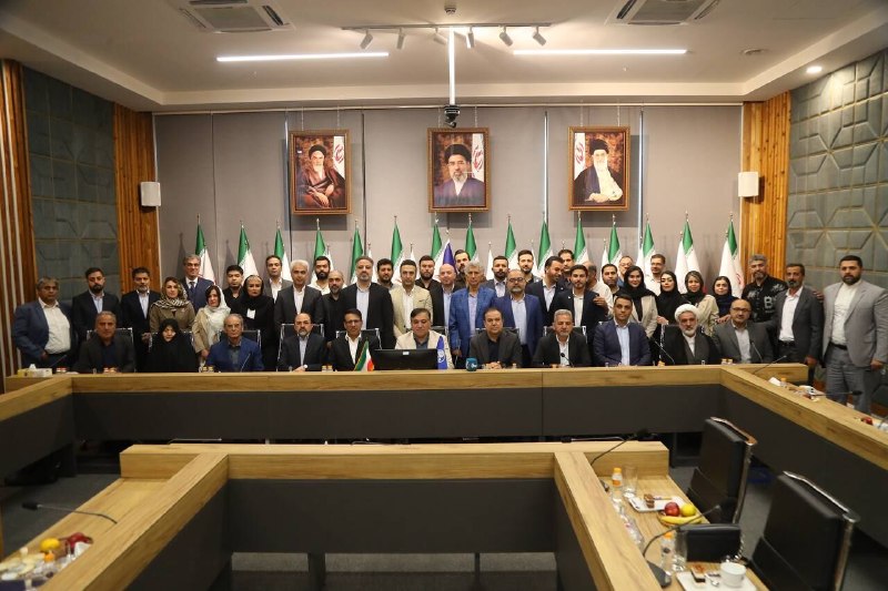Esteghlal's new executive committee was introduced.