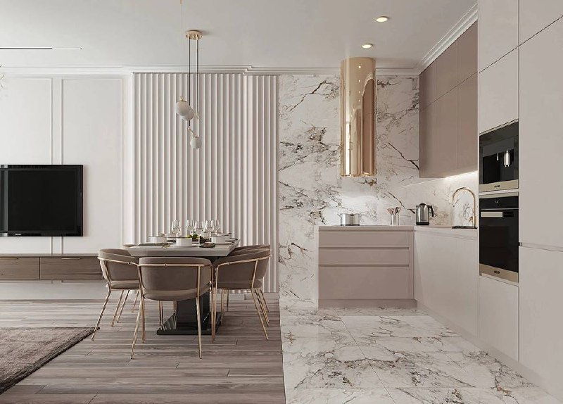 Стильный дизайн-проект квартиры 98 кв.м. в ЖК Clever Park г.Екатеринбург. Как вам? Дизайнеры Студия PRADO Весь проект смотрите на здесь - изображение 1 - проект, стильный, дизайн