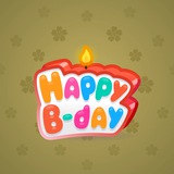 B-Day Candle #40