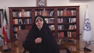 🎥 Zainab Abutalibi at the Sharif University of Technology graduate conference, entitled "One step to Iran".
