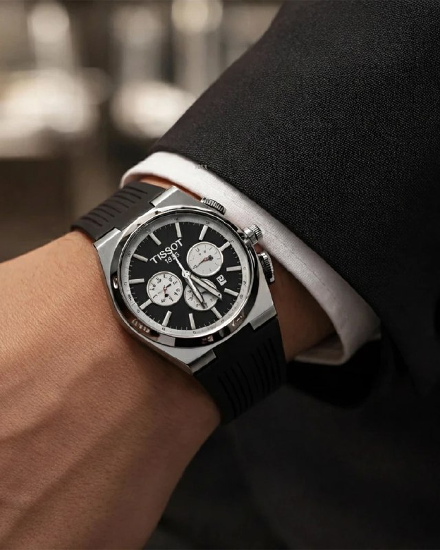توییتی: ❌تلفیق جذابیت و اصالت❌⌚️ساعت Tissot1853 کد (6503)❌قیمت : فقط 989 تومان❌‼️طرح سه موتوره‼️📆 دارای تقویم روز شمار 🔘 بند سیل