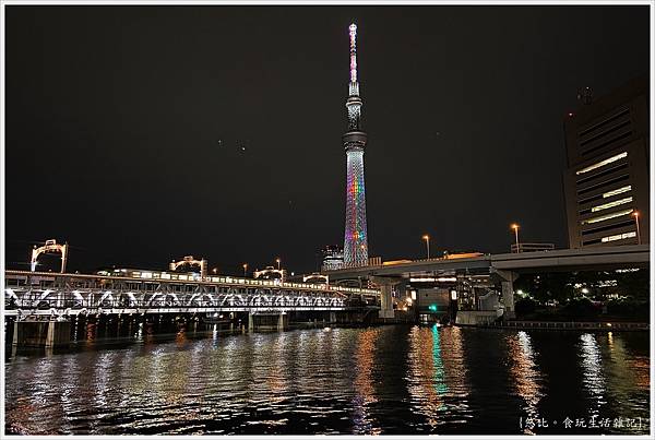 [東京|舊遊重遊新發現。淺草 隅田川跨河步道橋 散策]