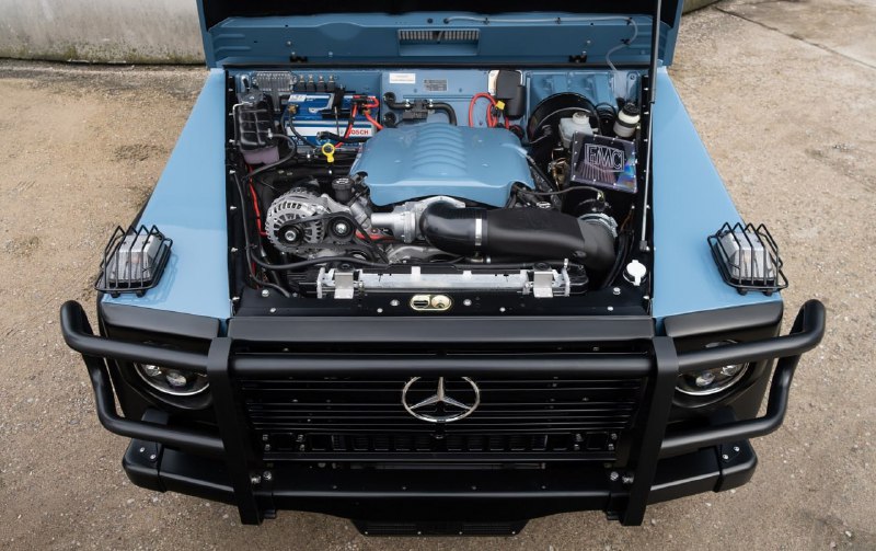 Кабриолет Mercedes G-Class оснастили 6,2-литровым V8 от Corvette 2