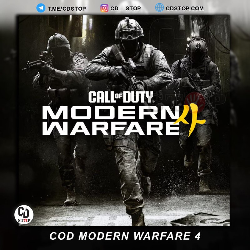 PS4DATA: #اکانت_قانونی Call of Duty®: Modern Warfare® 4ریجن آمریکاظرفیت اول ⏪ 1.899.000 ظرفیت دوم ⏪ 6.799.000ظرفیتسوم ⏪ 3.799.00