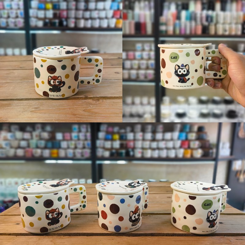 Mugeto|ماگِ تو: پخش عمده | آماده ثبت سفارش 🔴📦 نام محصول:📝 ماگ سرامیک خال خال رنگی💰 قیمت عمده:💵 ۶۸۰.۰۰۰کد محصول : 100126📋 مشخصات محصول:✅