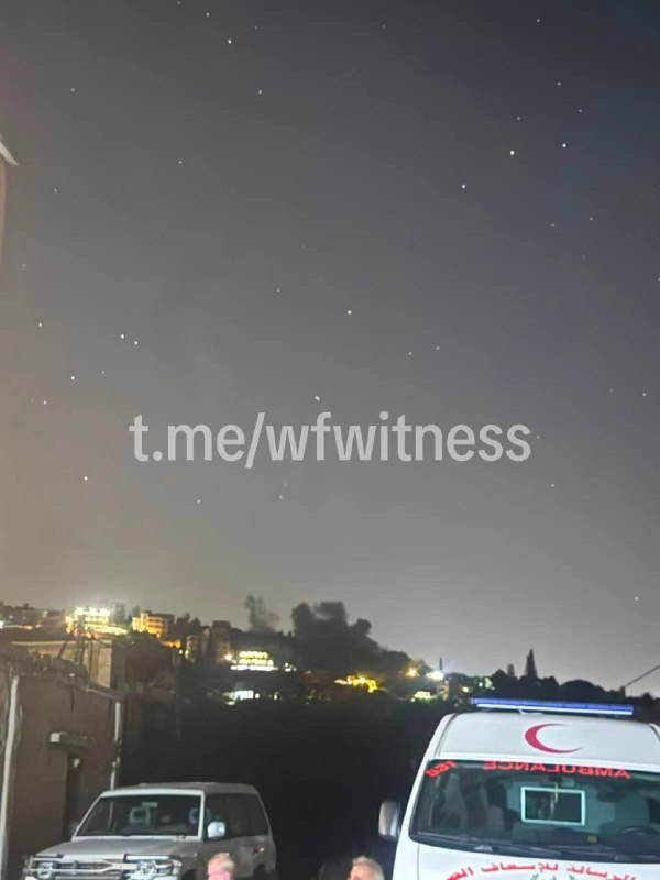 ️🇱🇧🇮🇱 תקיפה אווירית ישראלית מכוונת למאשה אלמנצורי, דרום לבנון.