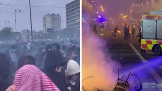 פאריס התכוננה לגל חדש של אי שקט, וברצלונה צללה לכאוס. המונים ניפצו חלונות ראווה, הוציאו סחורות מהחנויות והת…