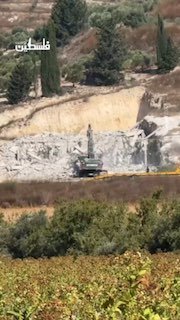 כוחות הכיבוש הרסו מספר מתקנים בכפר אנזה שבמחוז ג'נין.