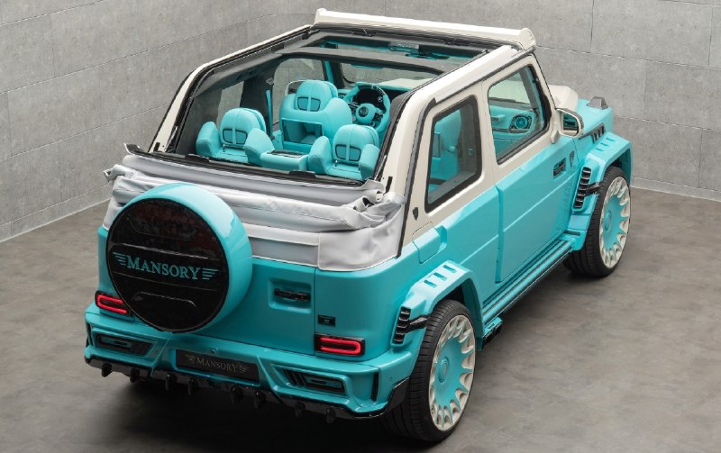 Мansory превратил Mercedes-AMG G 63 в роскошный кабриолет 4
