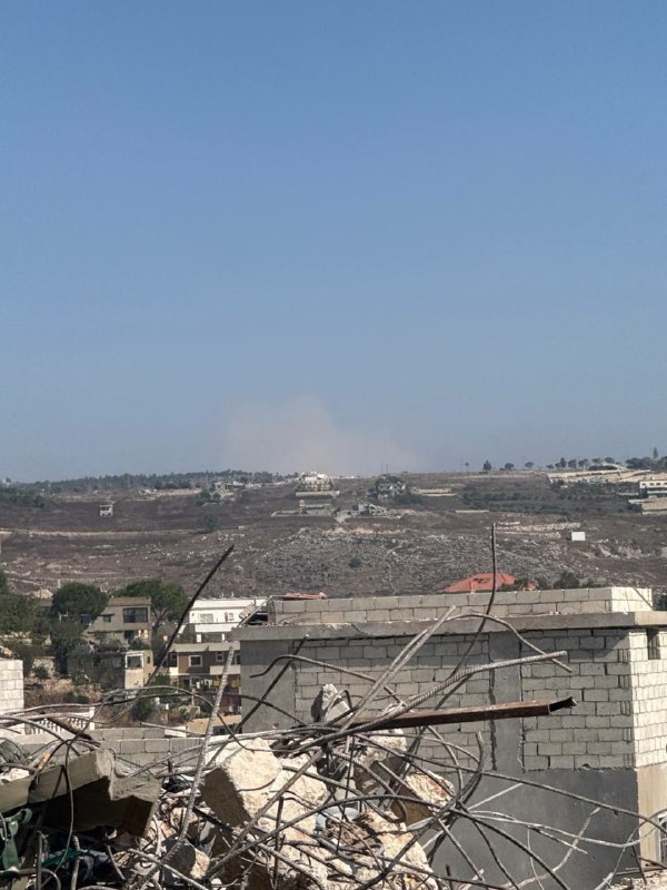 🚨הפצצה ישראלית בעיירה אל-טירי