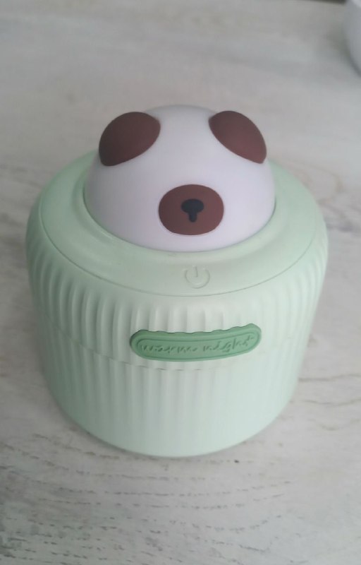 Светильник-медведь, розовый