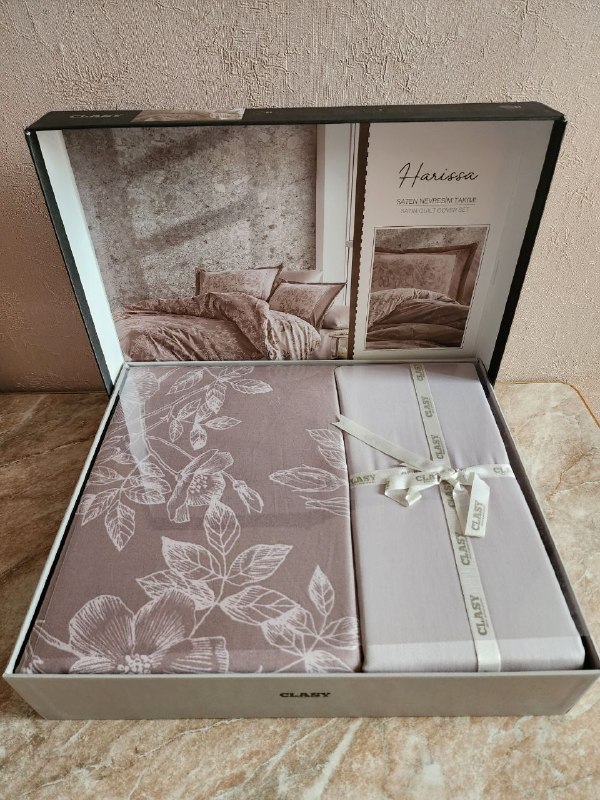 1) Постельное бельё, сатина, бренд Clasy 160 лари — фото 1