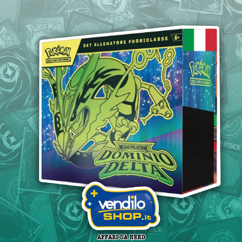 Megaevoluzione Dominio Delta Set Allenatore Fuoriclasse (ITA) a 59,90€ su negozio online