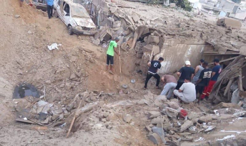 🔸 סיום מבצע פינוי הפסולת של פלישה לבית מגורים בקשם; 3 בני אותה משפחה נהרגו