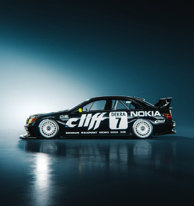Mercedes C200 Evo - Cliff Opel Calibra Tribute 6