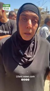 אמו של הפרמדיק, עלי דניאל שחרור, בהלווייתו בכפר רומן: שאלוהים ינקום בישראל, עלי...מנעו ממני את הבדידות.