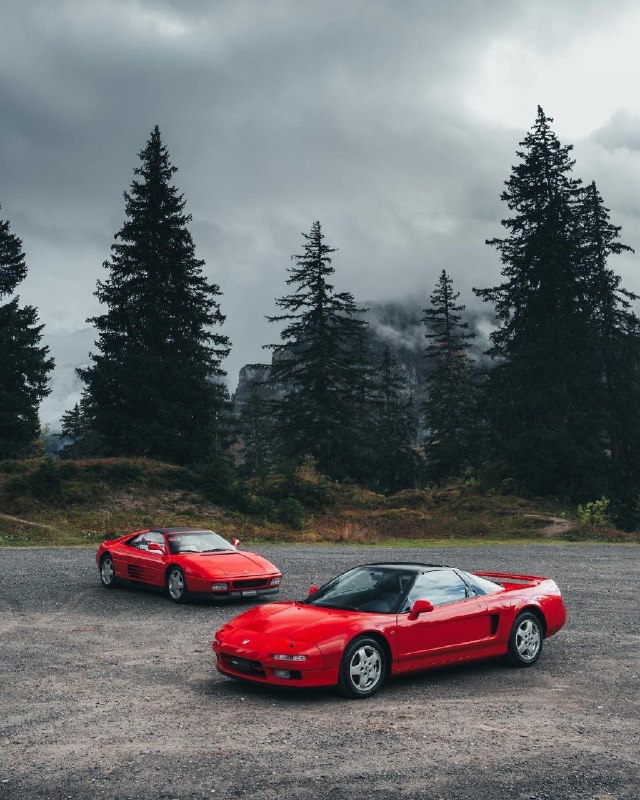 Ferrari 348 TS & Honda NSX 6