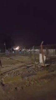 פיצוצים ועליית עמודי אש כתוצאה מתוקפנות הטרור האמריקאית נגד איראן סמוך לגבול עיראק