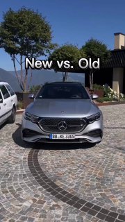 2024 Mercedes Benz W214 E-Class и 1984 W124 E-Class