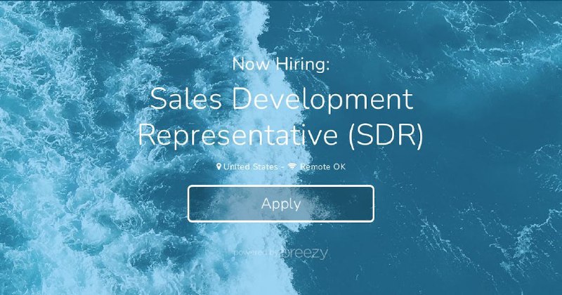Sales Development Representative (SDR) at Bitwave
