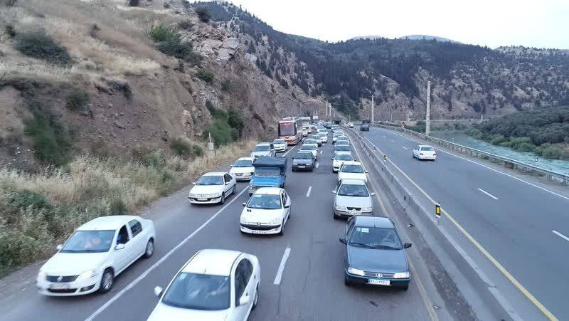 עומסי תנועה בציר רש"ת-קזווין כבדים