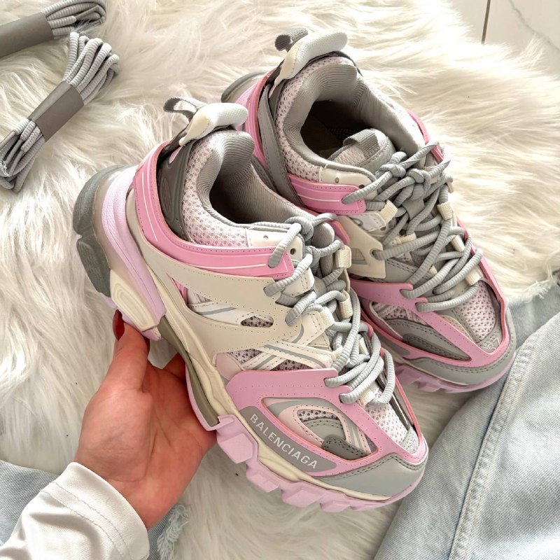 Balenciaga Balenciaga Track Grey Pink, фото 3