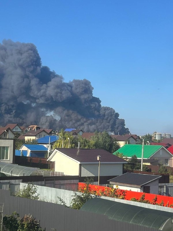 Ukraine's 1st Separate Unmanned Systems Center released footage of strikes on eight Russian air-defense assets across Krasnodar region.