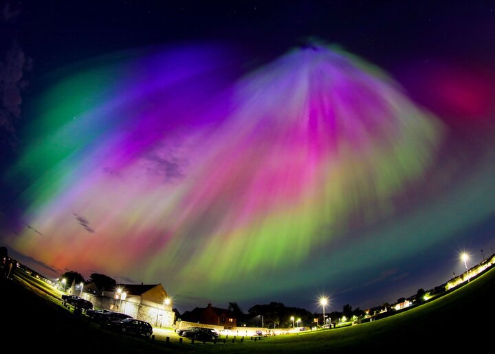 遇上了蘇格蘭極光大爆發