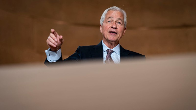 JPMorgan CEO Jamie Dimon says markets are too complacent on tariffs, expects S&P 500 earnings growth to collapse