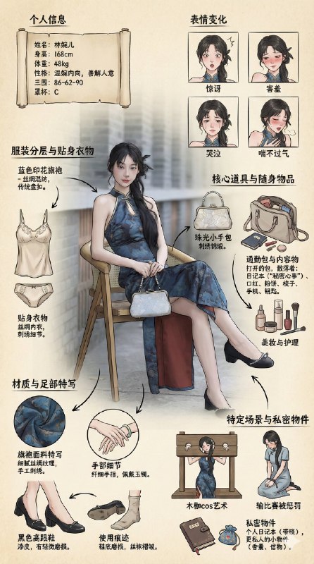 舞蹈旗袍@aigc1024